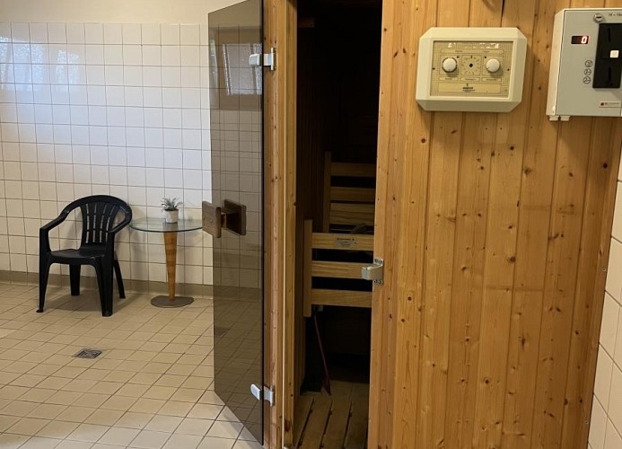 Gemeinschaftssauna im Keller