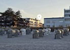 Lage am Strand