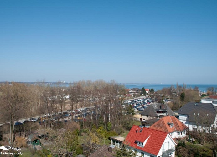 Vogelperspektive zum Strand/Ostsee