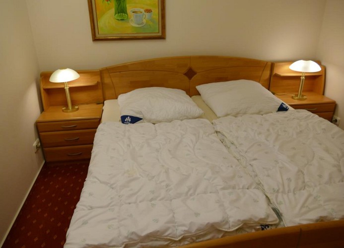 1/2 Zimmer mit Doppelbett