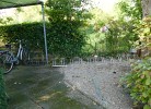 Fahrradständer am Parkplatz