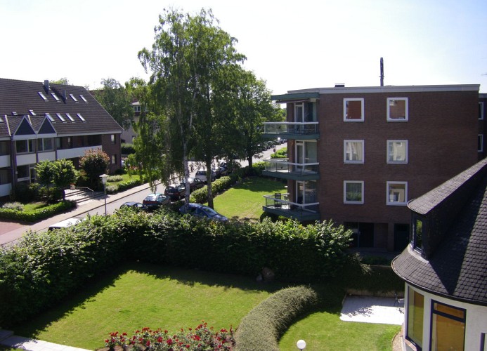 Aussicht vom Balkon