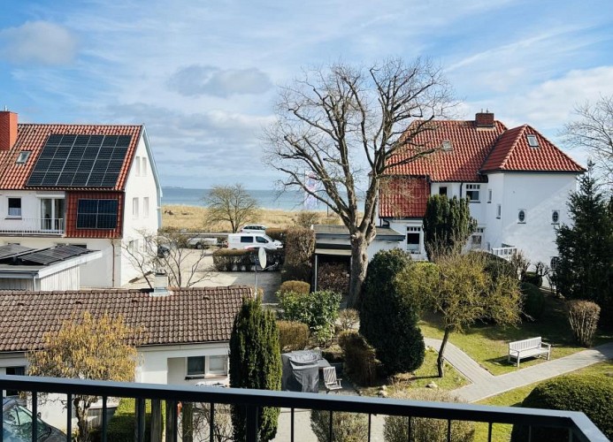 Meerblick / Aussicht vom Balkon