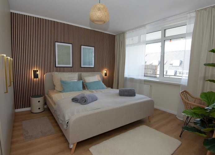 Schlafzimmer Fensterblick
